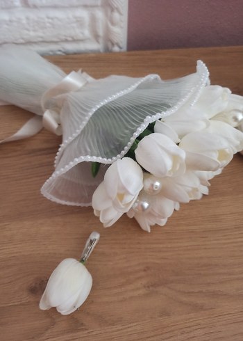 Gelin Beyaz Platform Topuklu Kadın Ayakkabı - Görsel 13