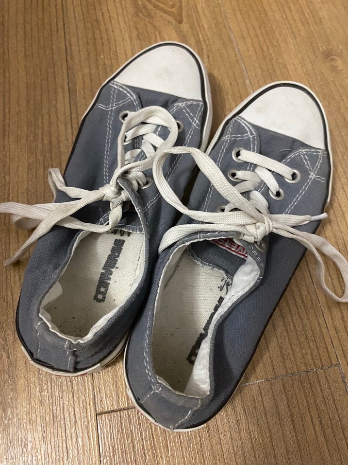 Gri Kadın Sneakers Düz Taban - Görsel 2