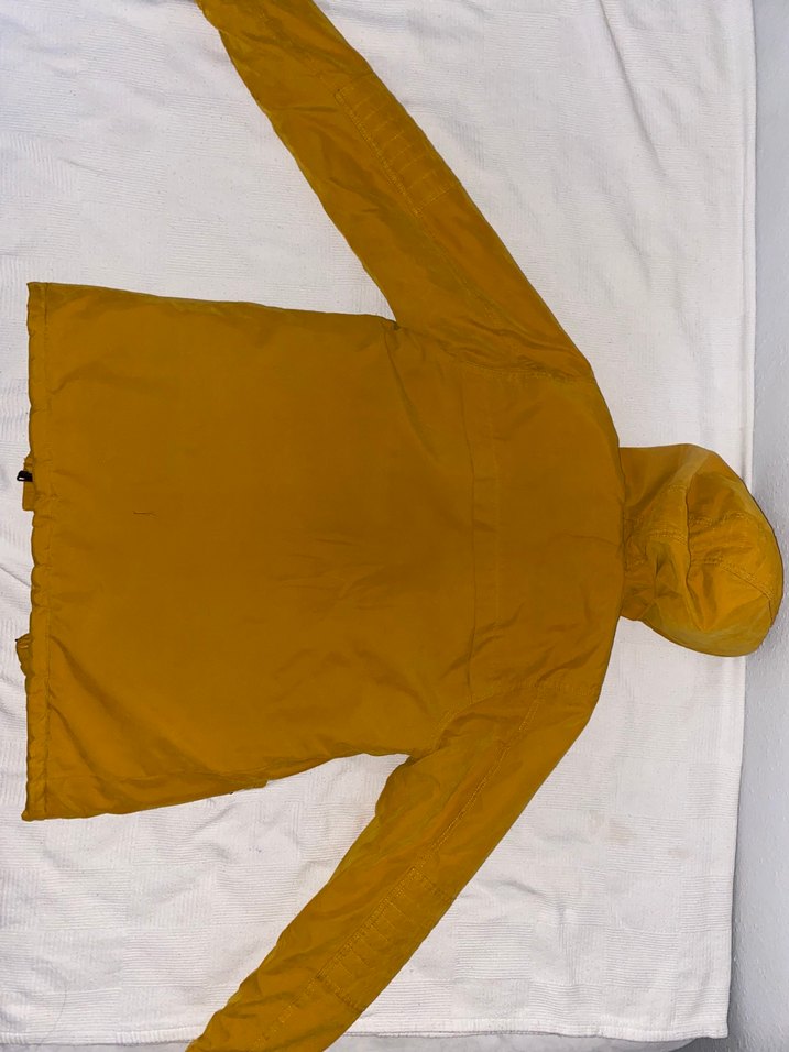 Sarı Fermuarlı Erkek Mont - Görsel 2