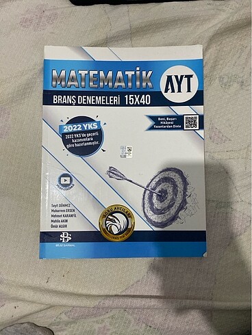 Bilgi sarmal Ayt matematik denemesi