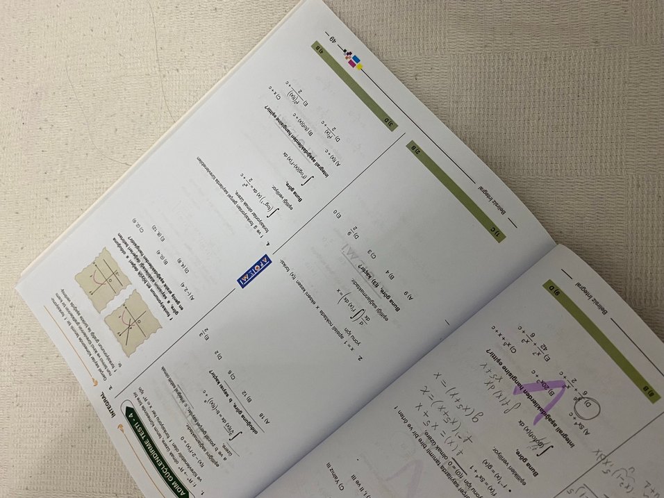 Apotemi Türev ve İntegral Soru Bankası - Görsel 4