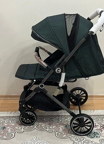 Pierre Cardin Sıfır çift yönlü kabin boy bebek arabası 