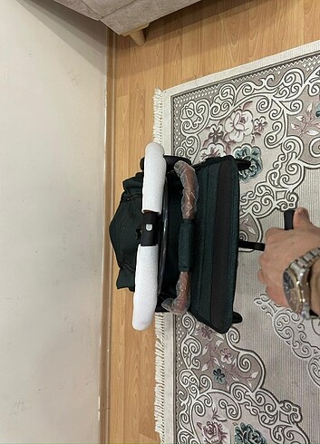 15-36 kg Beden yeşil Renk Sıfır çift yönlü kabin boy bebek arabası