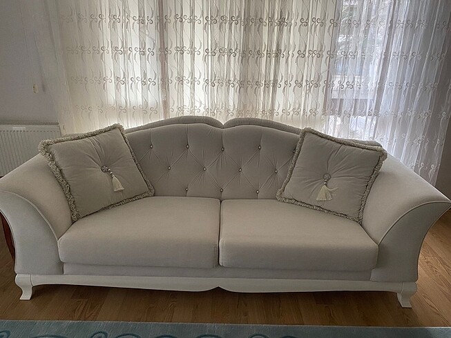  Beden beyaz Renk Koltuk Takımı