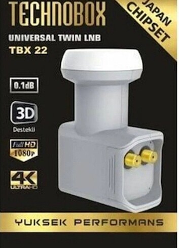 TECNOBOX TBX-42 2 Lİ LNB