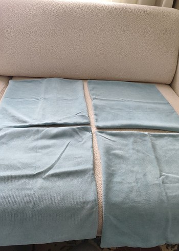 Pastel Bebe Mavisi Modern Dekoratif Yastık - Görsel 8