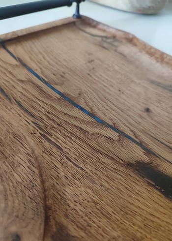 masif ahşap tepsi - Görsel 5