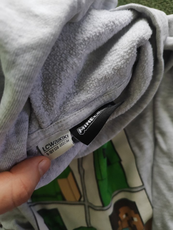 Minecraft Baskılı Erkek Çocuk Sweatshirt - Görsel 4