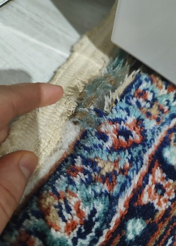 Klasik Desenli Çok Renkli Halı - Görsel 7