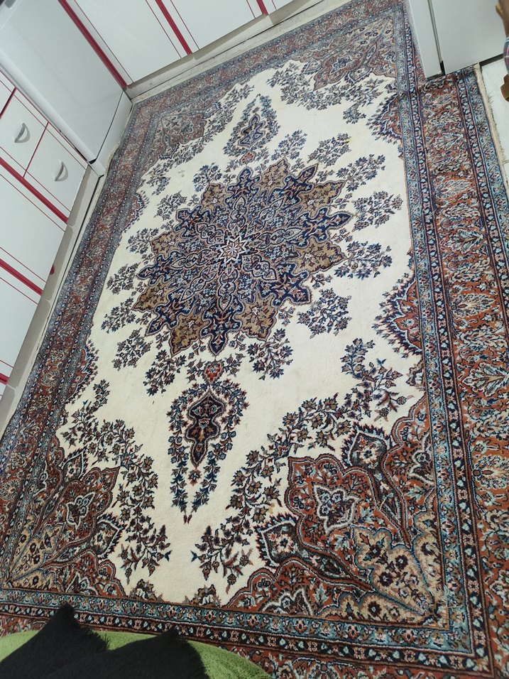 Klasik Desenli Çok Renkli Halı - Görsel 2