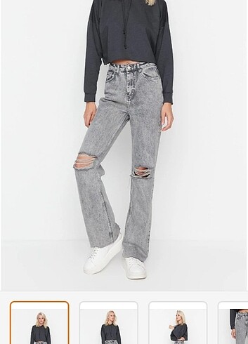 Trendyol & Milla gri jean
