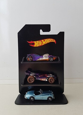  Hot Wheels İkili ve Tekli Masaüstü ve Duvar Mini Raf