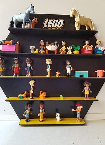 Lego Raf Oyuncak Figür Stand Showcase