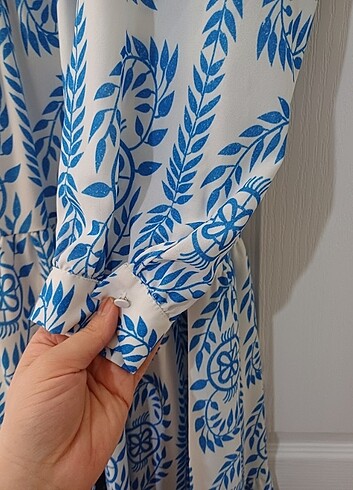 42 Beden çeşitli Renk Etnik desenli elbise