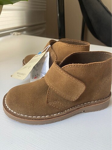 Mango Kids Mango süet taba renkli çocuk botu