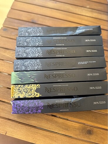 Beden çeşitli Renk Nespresso kapsül kahve venezıa