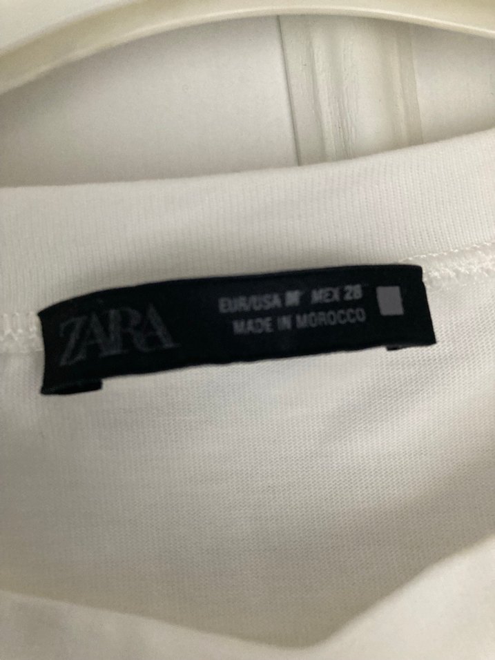 Zara beyaz tshirt - Görsel 3