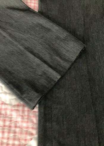 Gri Kadın Blazer Ceket pantolon takım - Görsel 6