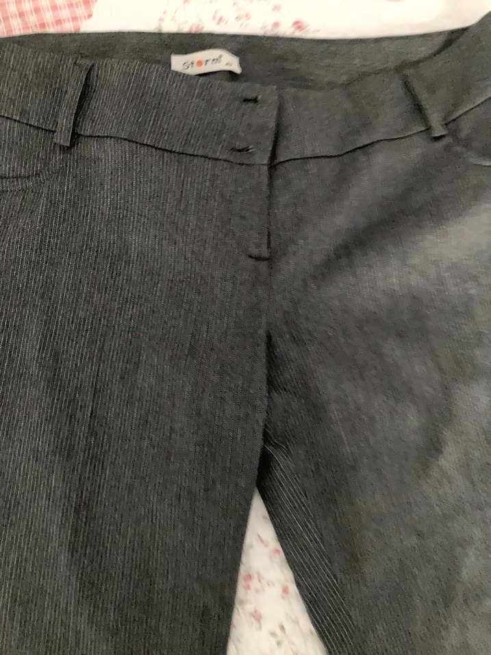 Gri Kadın Blazer Ceket pantolon takım - Görsel 5