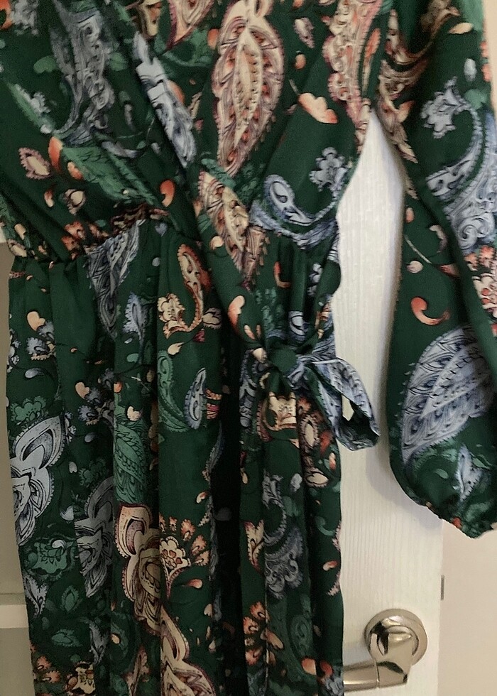 Yandan bağcıklı tulum - Görsel 4