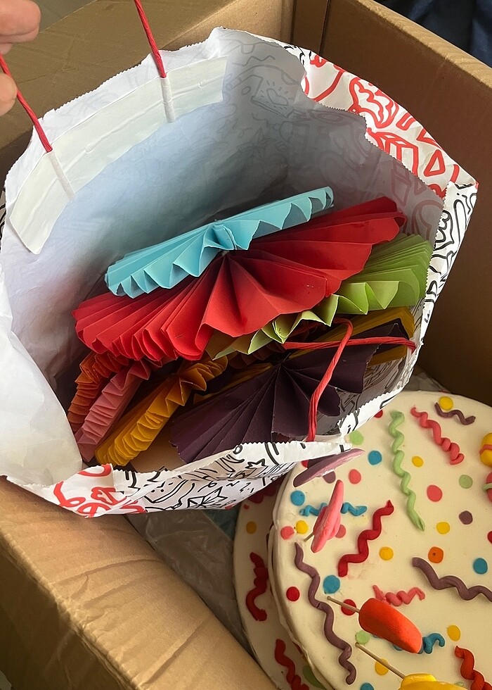 Şeker hamurundan maket pasta - Görsel 3