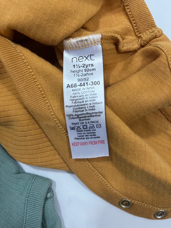 Next Kolsuz Pamuklu Body - Görsel 4