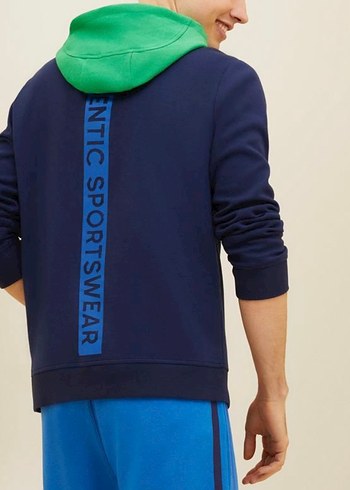 Erkek Çocuk USPA Spor Baskılı Sweatshirt - Görsel 2