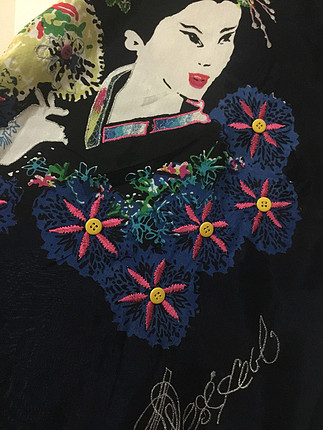 Desigual ipek elbise