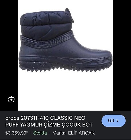 35 no crocs yağmur botu