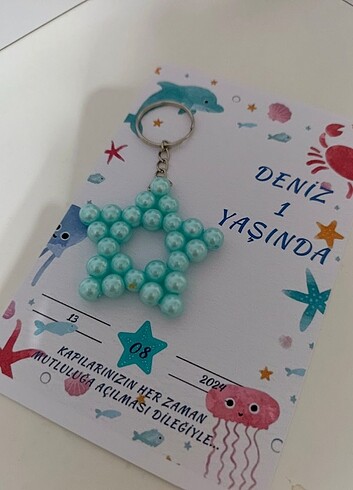 Beden Yıldız anahtarlık
