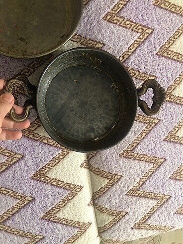 Beden kahverengi Renk Bakır tava