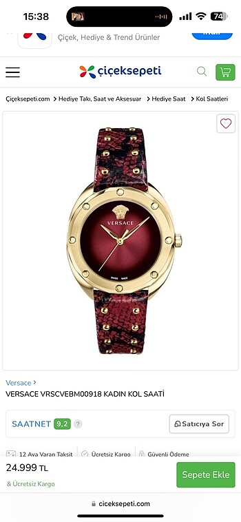 Versace saat
