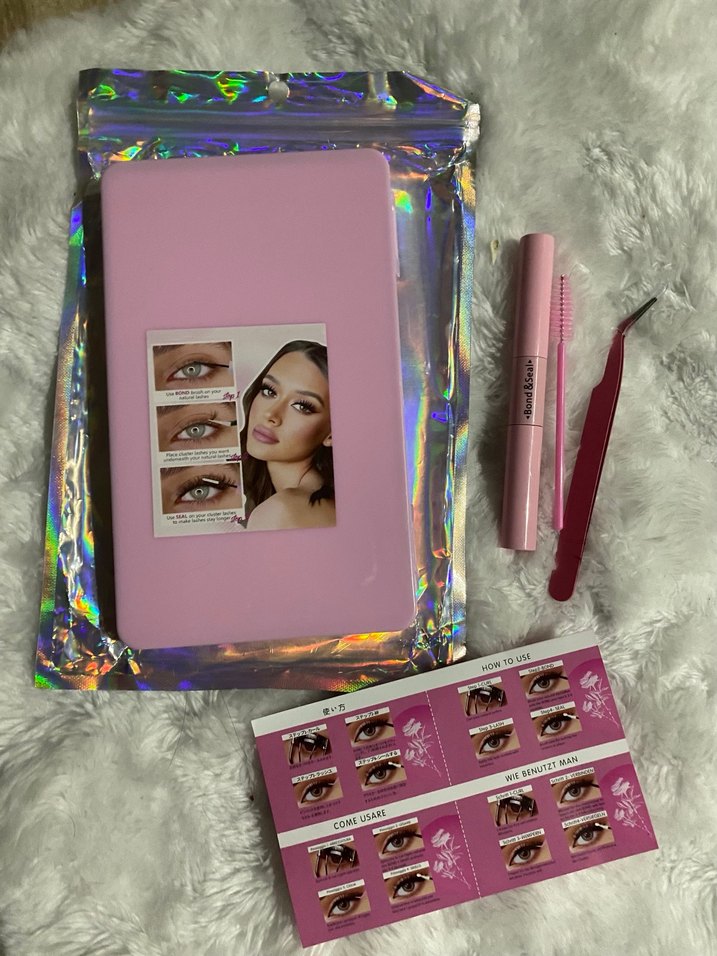 Temu kirpik seti hiç açılmadı kullanılmadı - Görsel 2