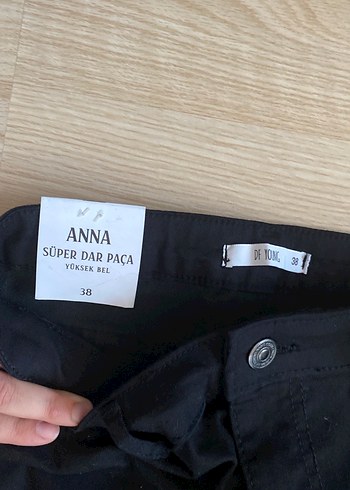 Siyah Kadın  Pantolon süper dar paça - Görsel 3