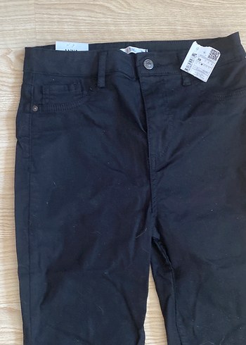 Siyah Kadın  Pantolon süper dar paça - Görsel 2