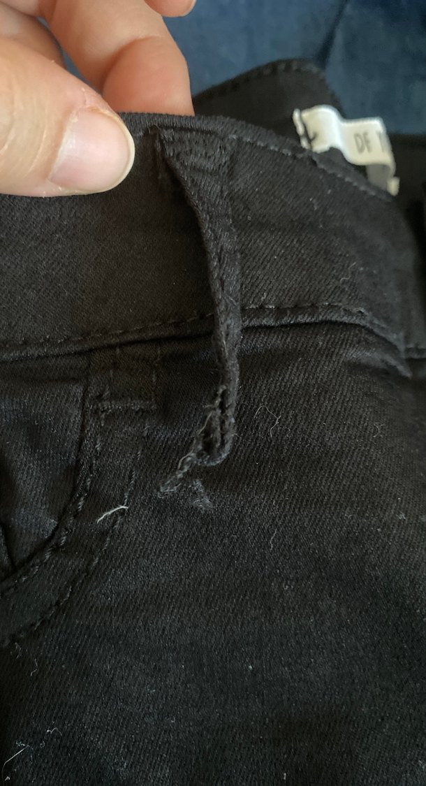 Siyah Kadın  Pantolon süper dar paça - Görsel 5