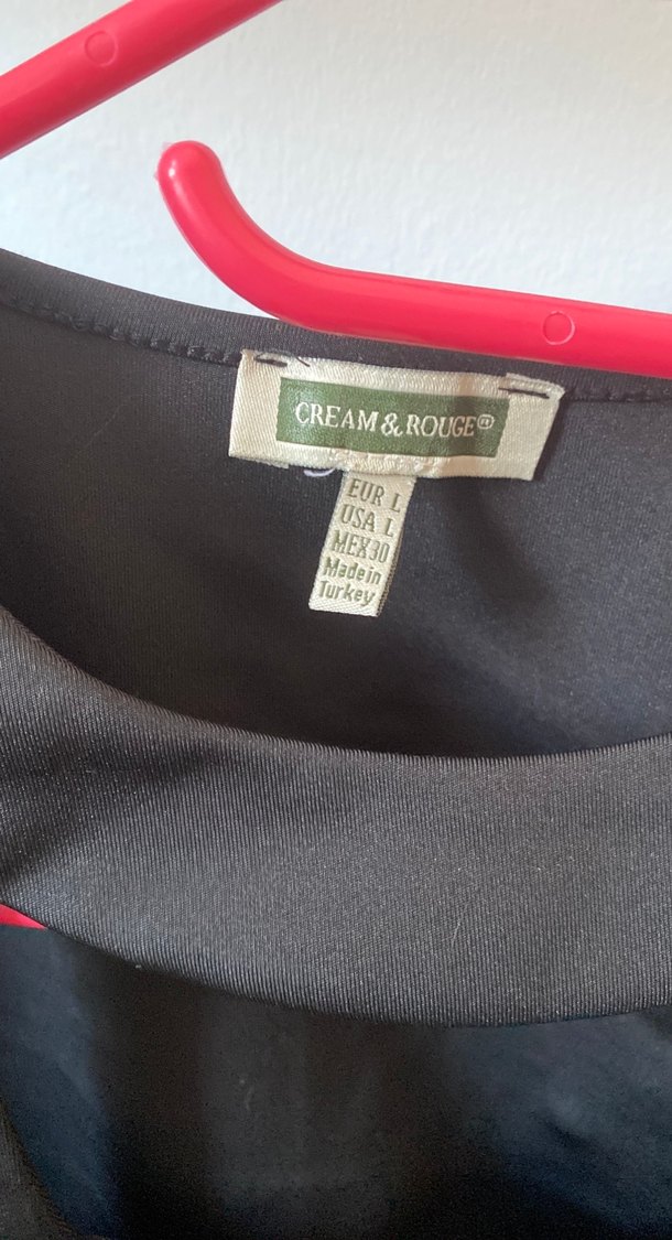 Siyah Straplez Kısa Crop Top kalp - Görsel 3