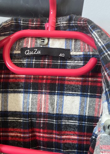 Kareli Uzun Kollu Rahat Kesim Kadın Gömlek - Görsel 3