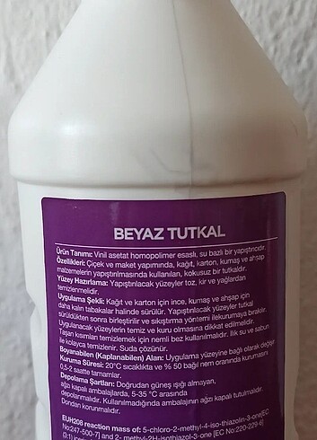 BEYAZ TUTKAL VE AHŞAP SUNUM TAHTASI