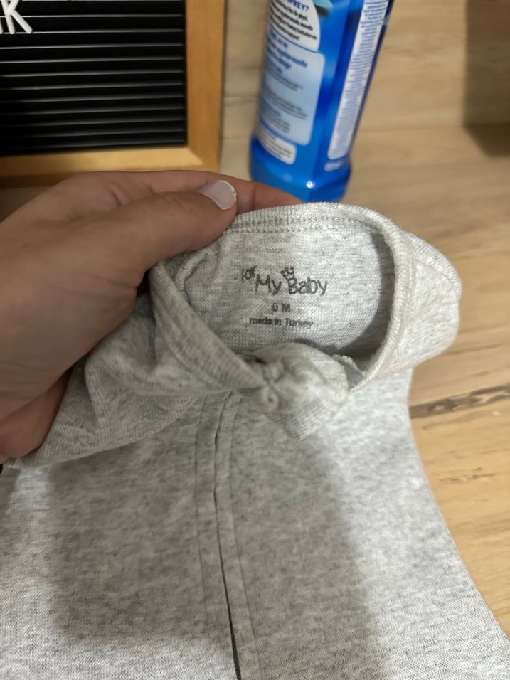 Gri Bebek yenidoğan Kundak - Görsel 2