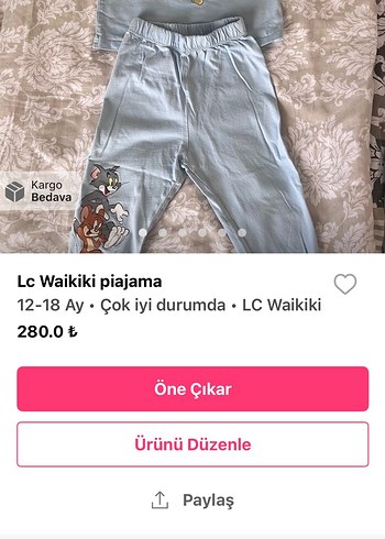 LC Waikiki erkek Çocuk Pijama takımı