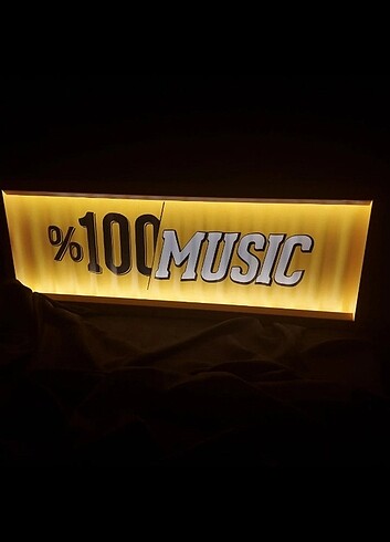 0 Music Işıklı Tabela