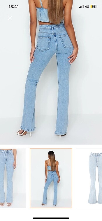 xs Beden İspanyol jean