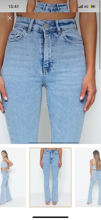 Trendyol & Milla İspanyol jean