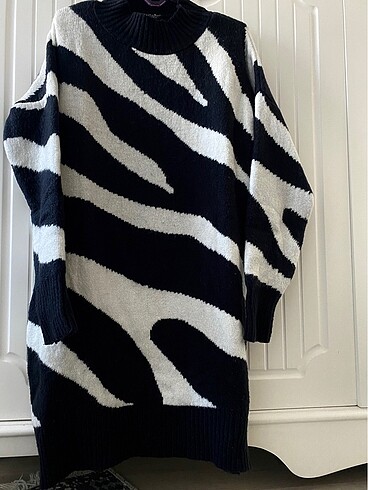 Zebra desen kazak