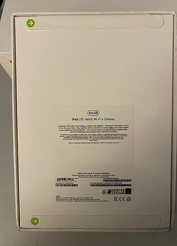 Beden Ipad 10. Nesil celluar