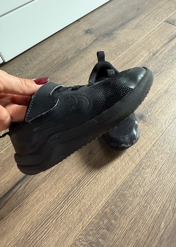 Erkek Çocuk Siyah Spor Ayakkabı Velcro - Görsel 7