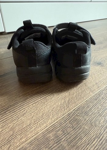 Erkek Çocuk Siyah Spor Ayakkabı Velcro - Görsel 5