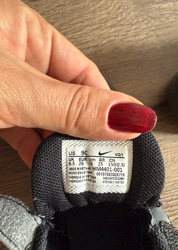 Erkek Çocuk Siyah Spor Ayakkabı Velcro - Görsel 4