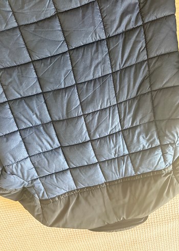 Düğmeli Erkek Lacivert Denim Mont - Görsel 8